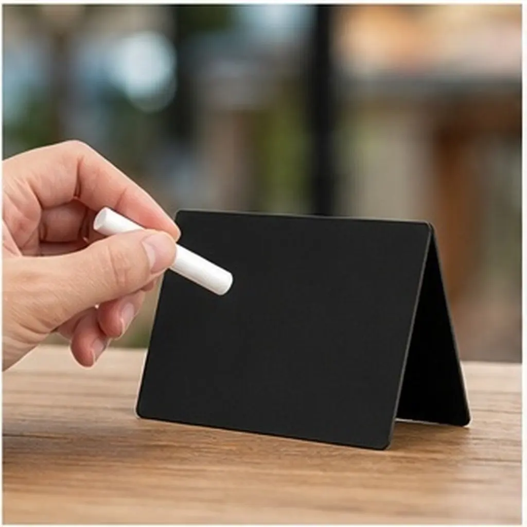 Mini Chalkboard Signs 30pcs, 3.9x3x1.6in Erasable Price Display Tags for Bakery, Buffet, Wedding & Party Food Labeling