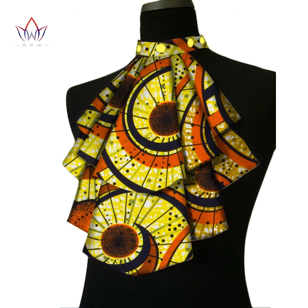 African New False Collar And Bowknot Colorful Detachable Collars And Bows Women Clothes Accessories 20 Colors BRW WYb252