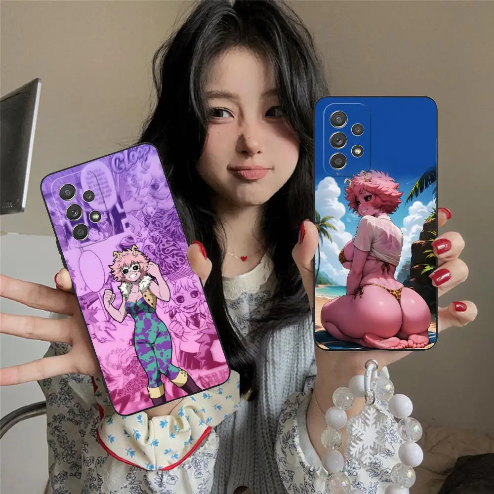 

Чехол для телефона Hero Academia Mina Ashido для Samsung Galaxy A73 72 71 70 56 55 54 53 52 36 35 34 23 16 15 5G Цветной защитный чехол