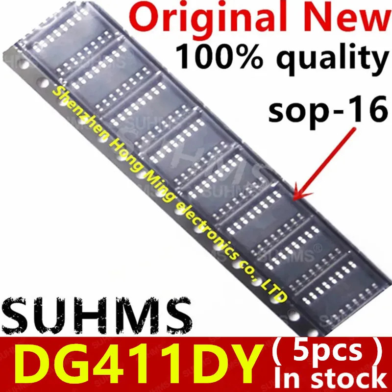 

(5piece) 100% New DG411DY DG411 DG411DYZ sop16