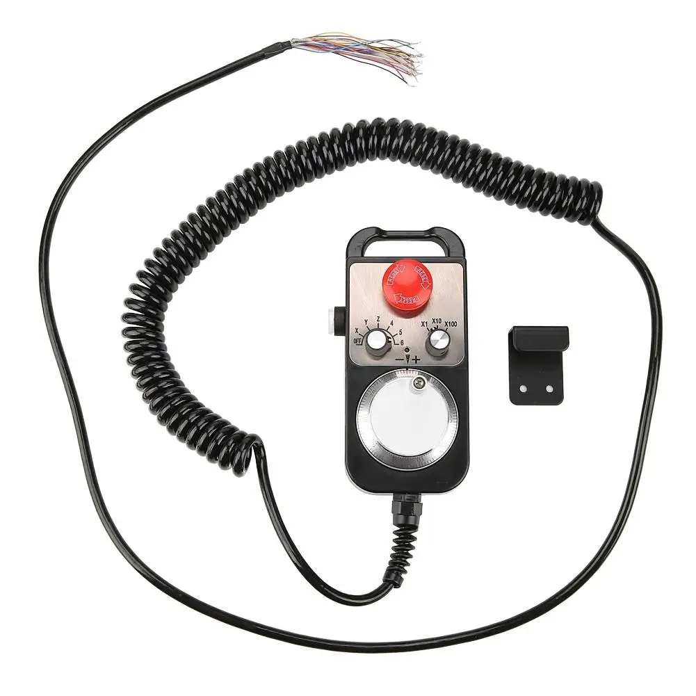 

Handheld Pulse Generator 5V Universal Manual Encoder Controller for CNC Engraving Machine Handy Pulsar Tool