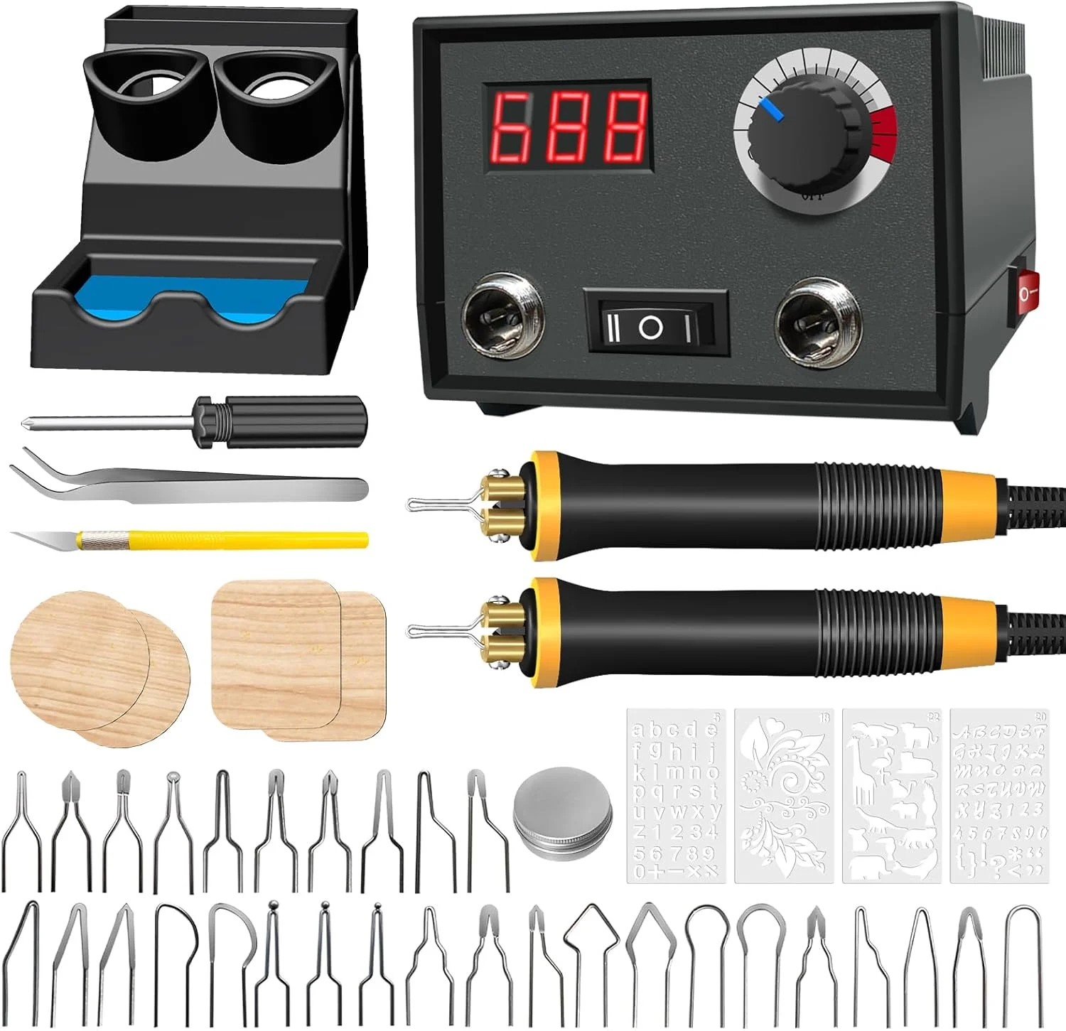 Soldering Iron Kit - Pyrography Machine Professional Wood Burning Pen