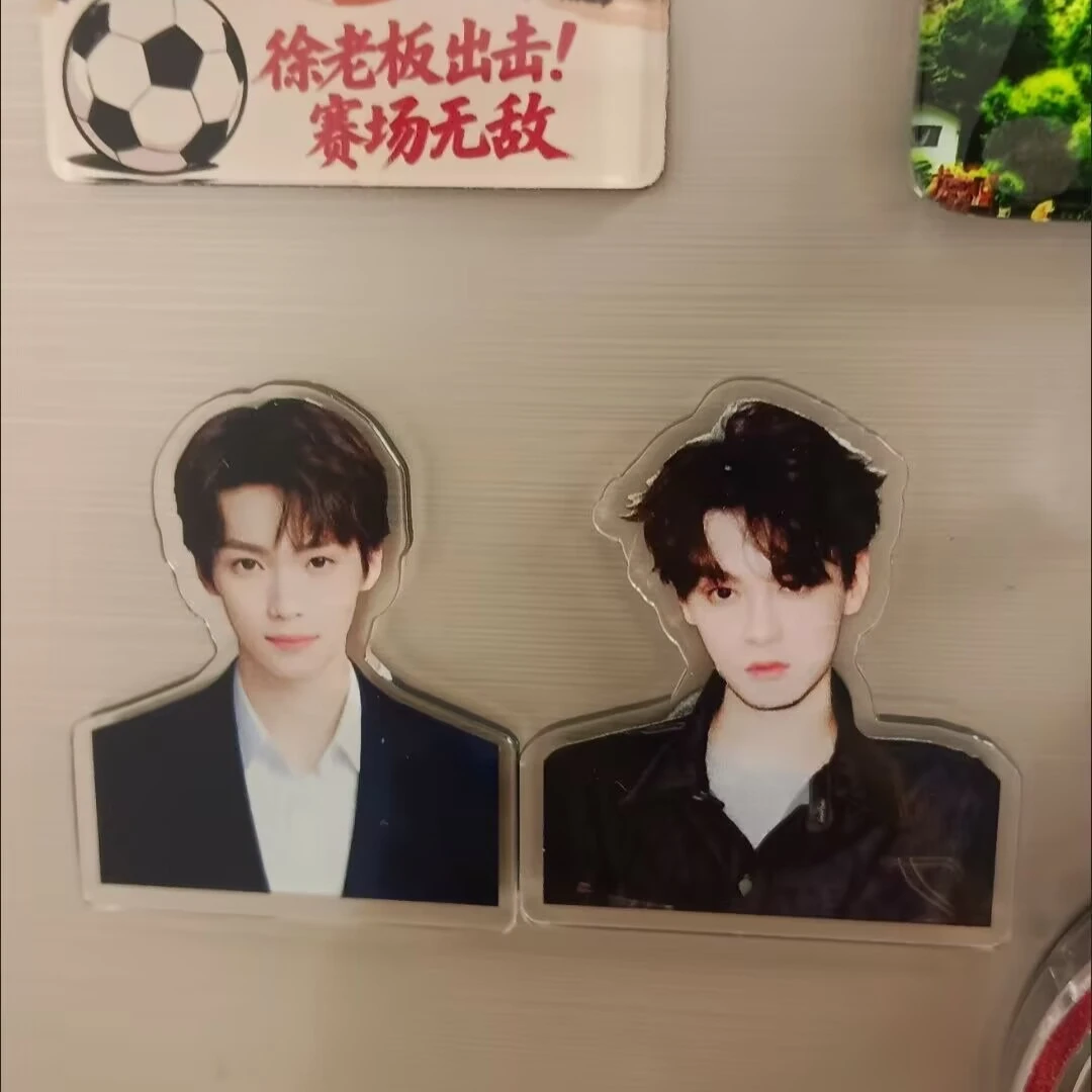 แม่เหล็กติดตู้เย็นลายการ์ตูนน่ารัก, ของตกแต่งตู้เย็น, ของที่ระลึกสำหรับแฟน, สติ๊กเกอร์แม่เหล็ก