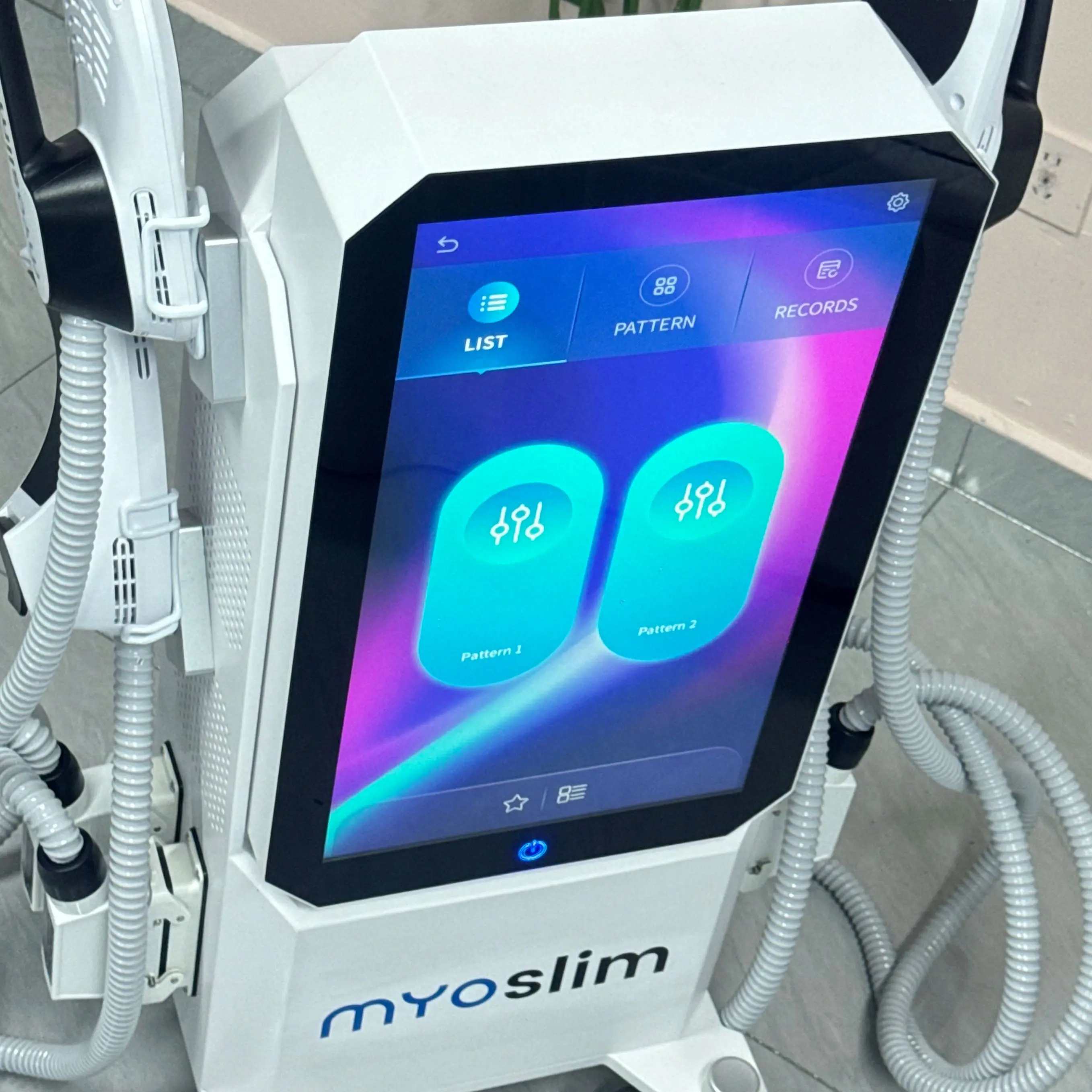 

Portable Electromagnetic EMS Slimming Machine Myoslim Neo Muscle Stimulate Fat Burn Body Shaping Muscle Build Equipment.