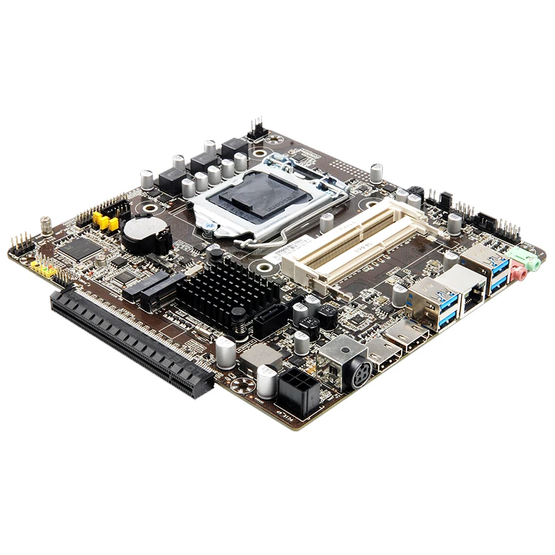 Zillion-Mini itxマザーボード,lga 1150プロセッサと互換性,第4世代のCPU,デュアルチャネル,ddr3,pci Express x16スロット,独立したコンピューターグラフィックスカード,新しいH81