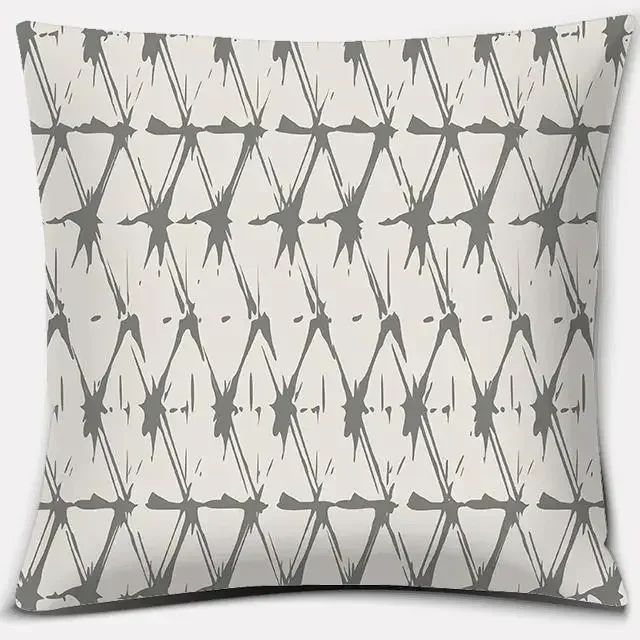 Geometric Figure Polyester Pillow Cushion Cover Car Home Ornaments Sofa Bed Decoration