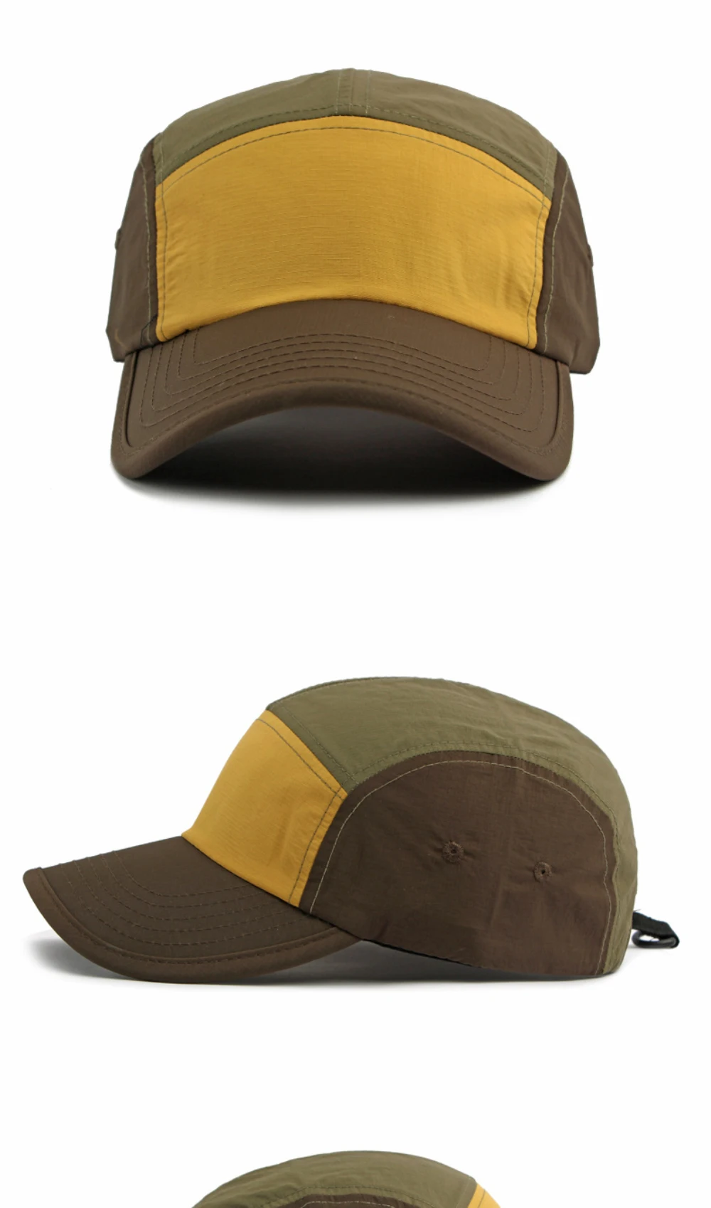 HT5123 Frühling Sommer Sonnenkappen für Herren Damen 2026 Neue Patchwork Verstellbare Snapback-Kappe Männlich Weiblich Sport Lauf Baseball Caps – Detail 8
