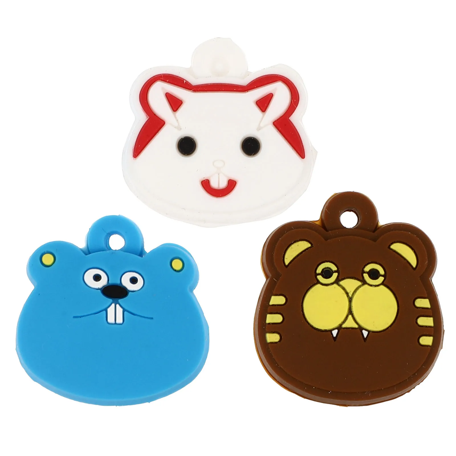 3 قطعة مضرب تنس الاهتزاز المخمدات الكرتون سيليكون مضرب امتصاص الصدمات المضادة للاهتزاز الذراع الراحة مضرب تنس #1