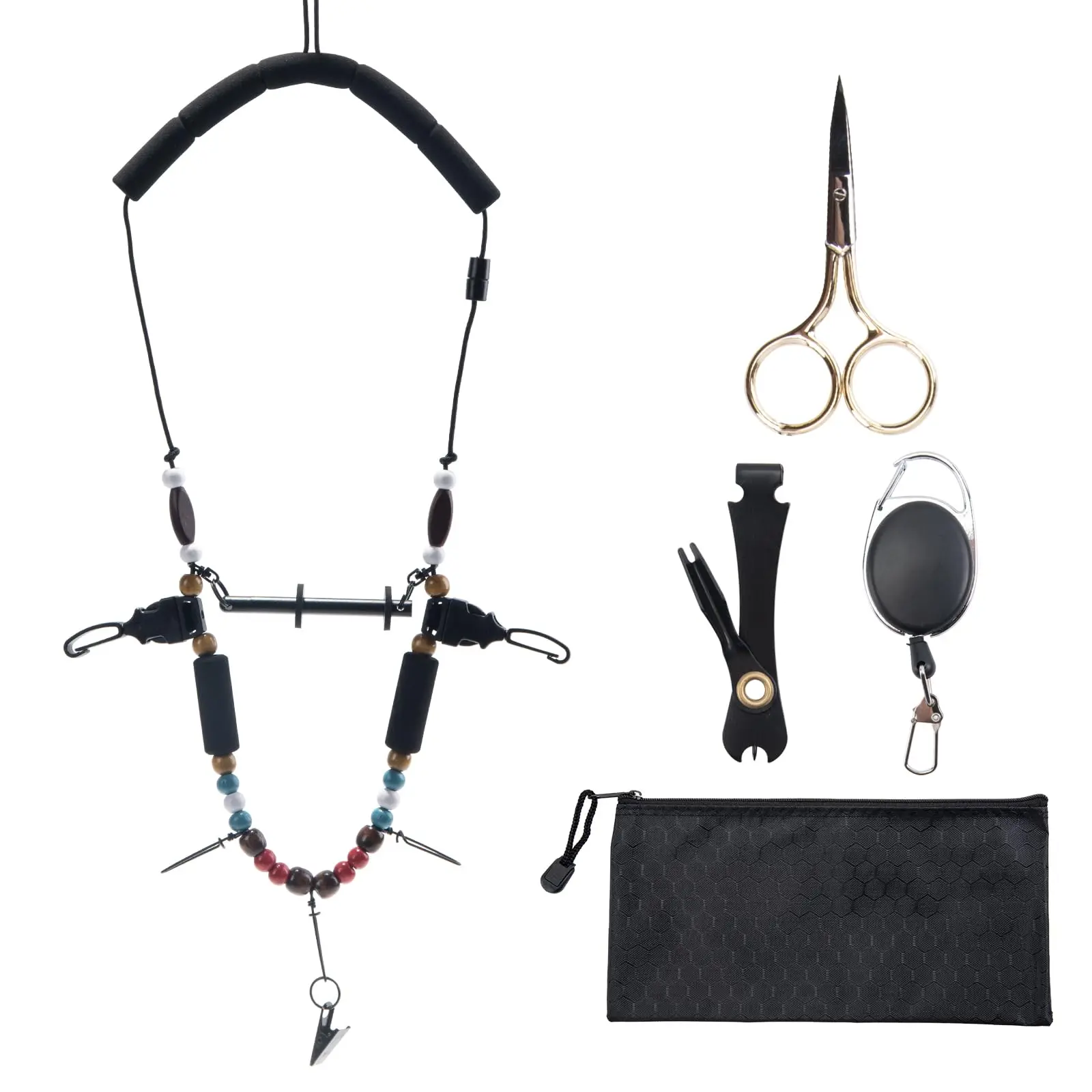 

Ремешок для ловли нахлыстом Goture, легкие быстросъемные инструменты для ловли нахлыстом с шейным ремешком из пенопласта EVA, аксессуары для ловли нахлыстом