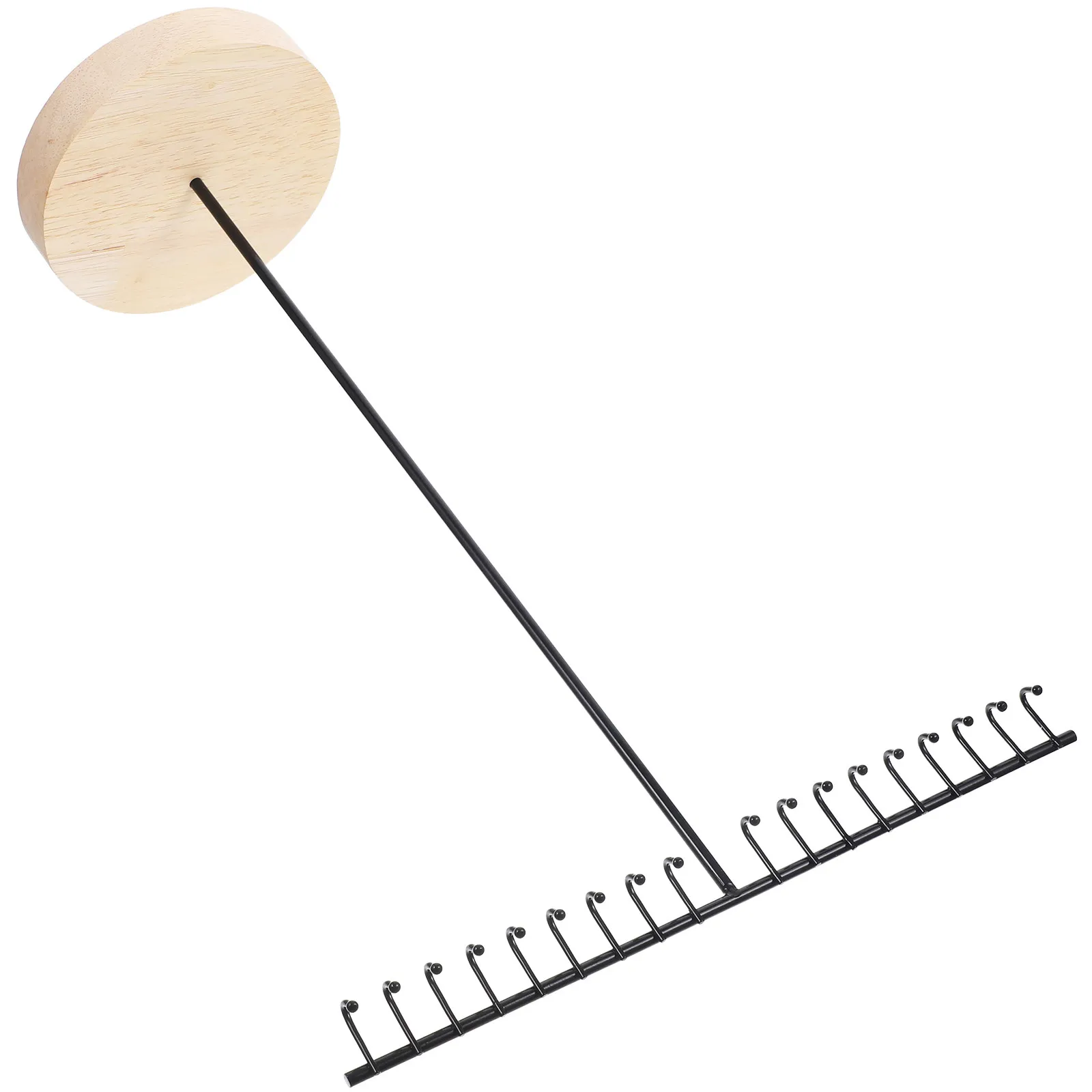 

Металлическая подставка для украшений: держатель для ожерелий, браслетов, серег, настольный органайзер для аккуратного хранения на туалетном столике с крючками