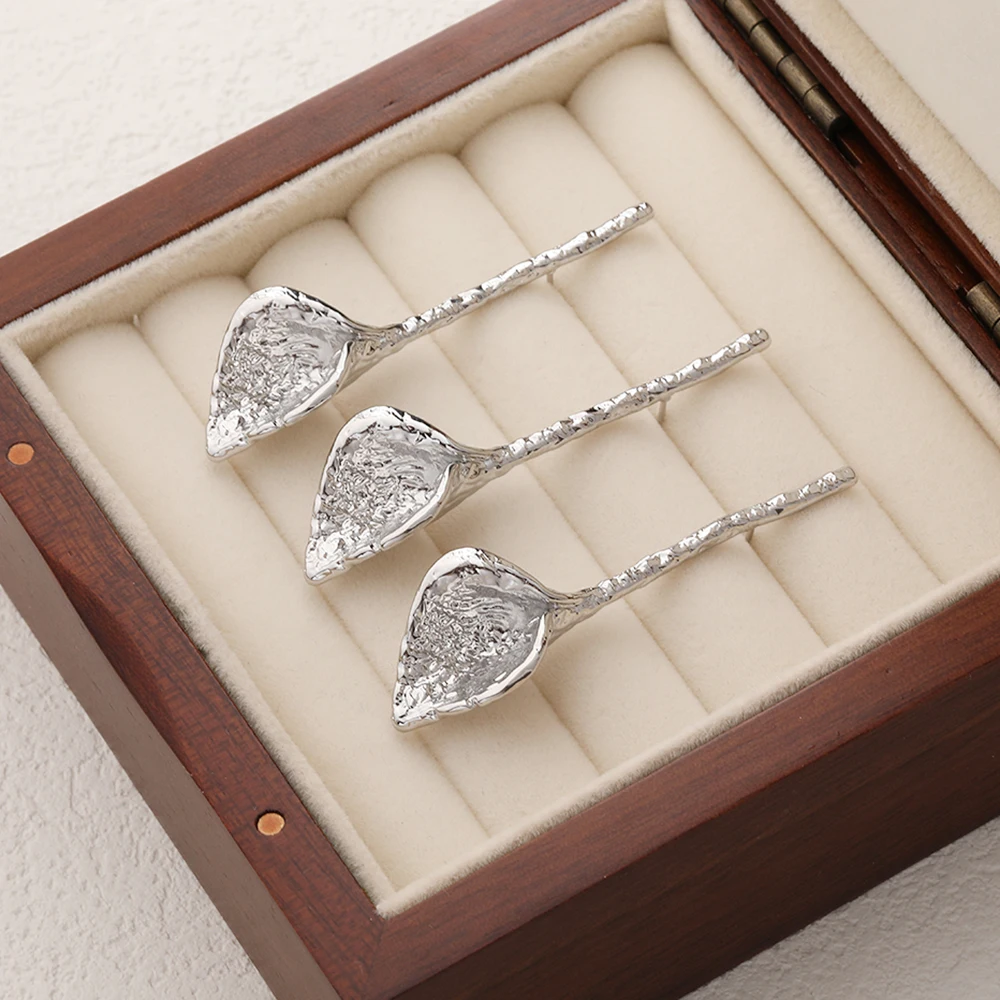 2 قطعة لذيذ الزهور الطويلة الأذن ترصيع أقراط لصنع المجوهرات النتائج DIY بها بنفسك النحاس 14 كيلو مطلية بالذهب 55*16 مللي متر اكسسوارات #5