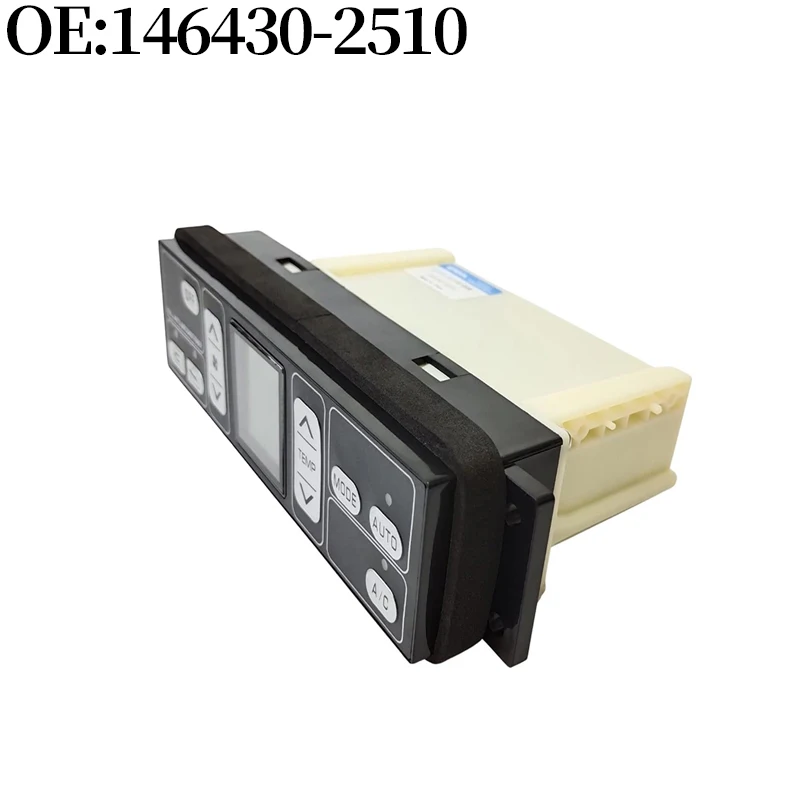 Excavator Accessories 146430-2510 1464302510 Air Conditioning Control Panel Switch for Komatsu PC200-7 PC220-7 PC350-7 PC360-7