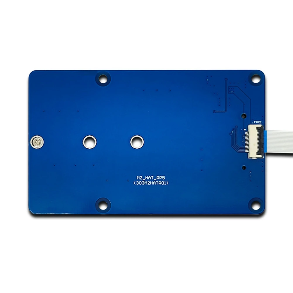 

For Raspberry Pi 5 PCIE M.2 SSD Expansion Board Support M.2 Nvme Hard Drive Protocol For RPI 5