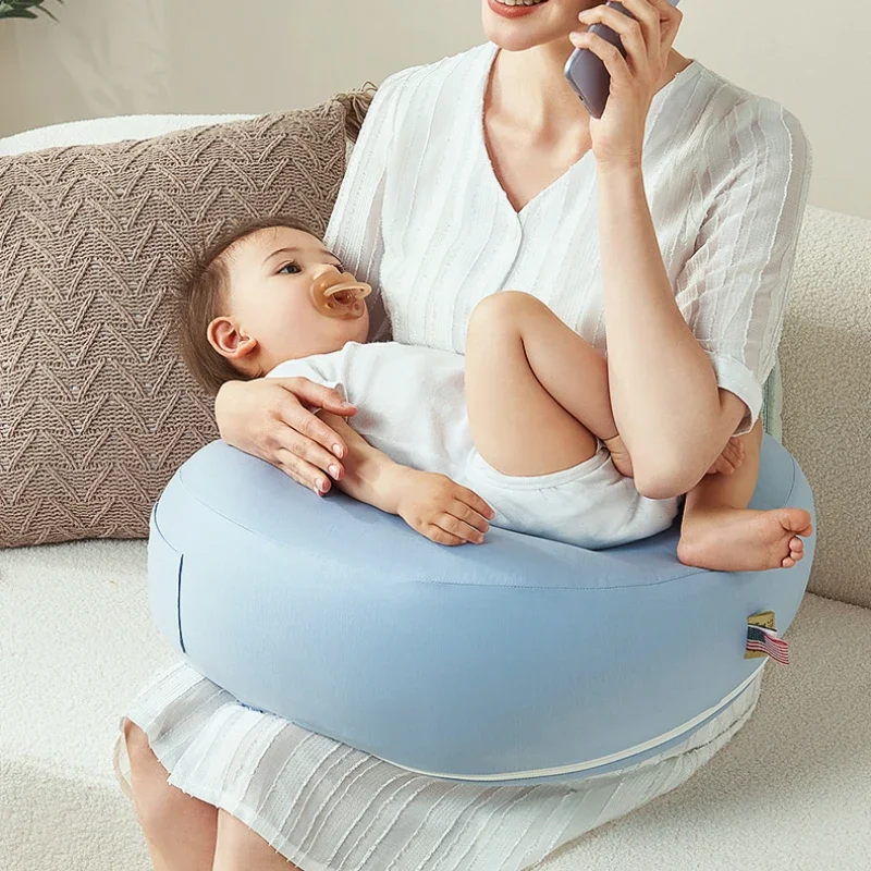 Baby Essentials Comodo cuscino da allattamento traspirante per neonati Cuscini per neonati Cuscino per il sonno laterale del bambino Supporto per cuneo regolabile