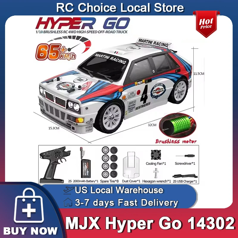 

Hyper Go MJX 14302 1/14 V2.0 Радиоуправляемый автомобиль Бесщеточный двигатель 4wd Внедорожные автомобили с дистанционным управлением 55 км Высокоскоростной гоночный дрифт-грузовик для мальчиков