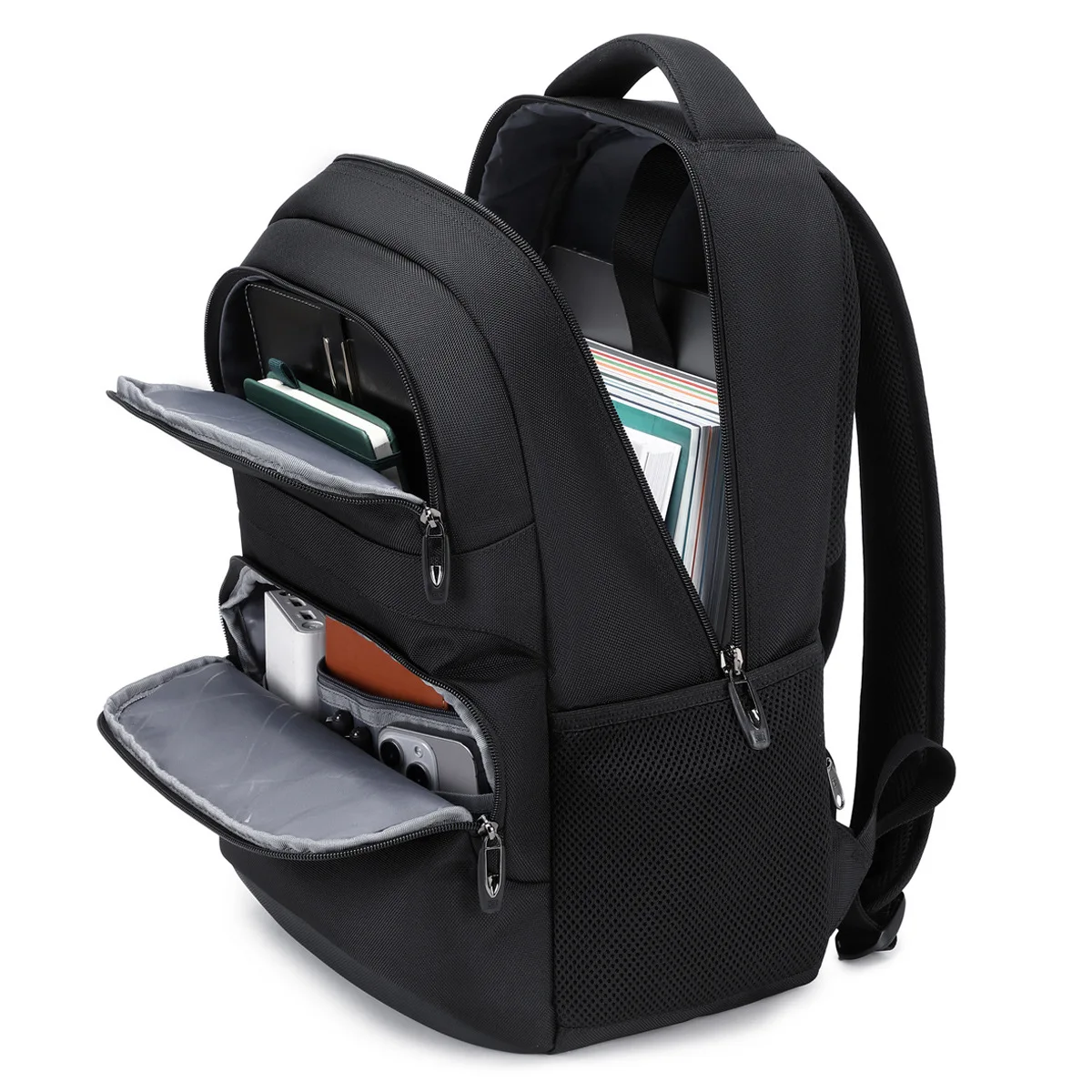 Zaino da uomo nuovo Borsa da viaggio d'affari di grande capacità Borsa per laptop da 15,6 pollici Zaino per studenti impermeabile Zaino da donna