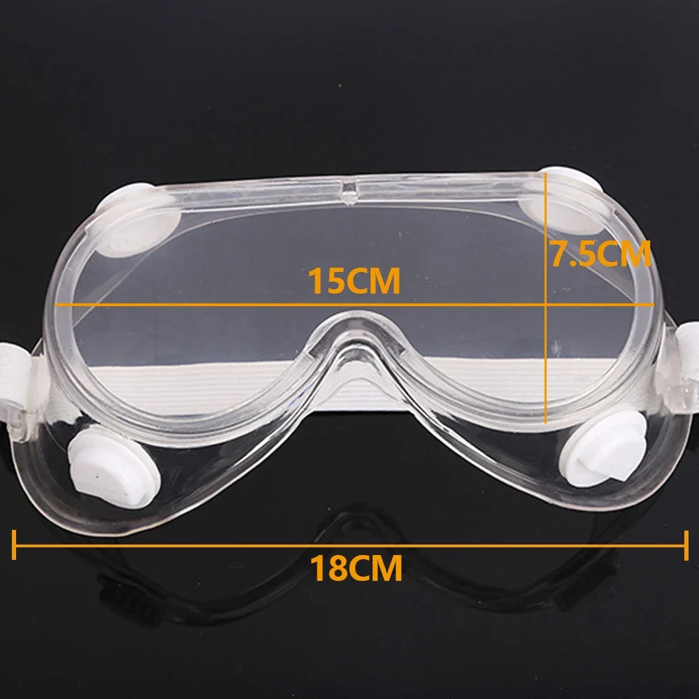 

Dental Safety Goggle Anti Splash Dust Proof Work Lab Eyewear Eye Protection Research Safety Glasses Clear Lens Supplies