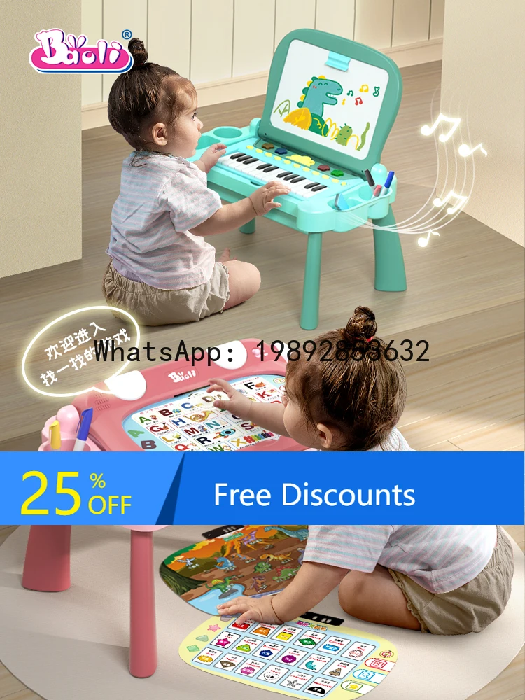 WJ Children's Early Learning Machine-Point Reading Engels Children's Intelligent Baby Talking Enlightenment Pule