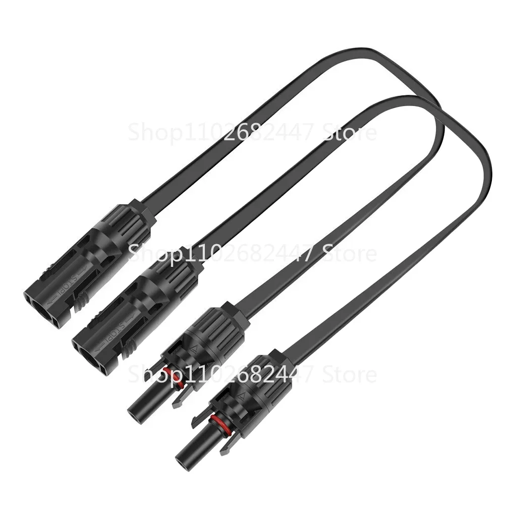 Super Flat Cable Solar Cable Cable Home.yard Office Flexible No More Drilling Panel Connector Adapter Reliable