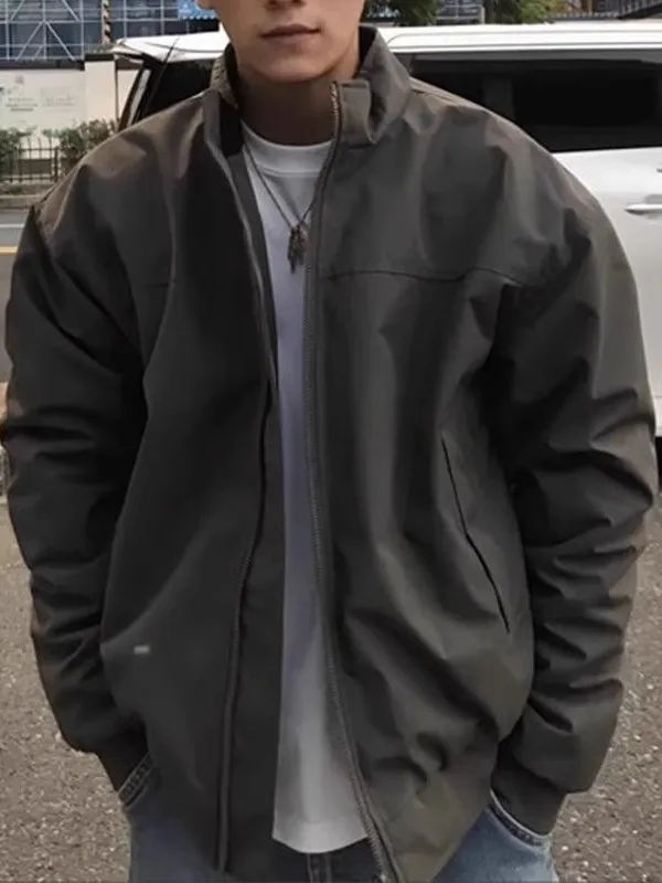 

Мужское пальто American Sle Jaet, осенний сезон, тяжелое пальто Cleanfit, модное свободное пальто из полиэстера и нейлона Cosite Fiber...