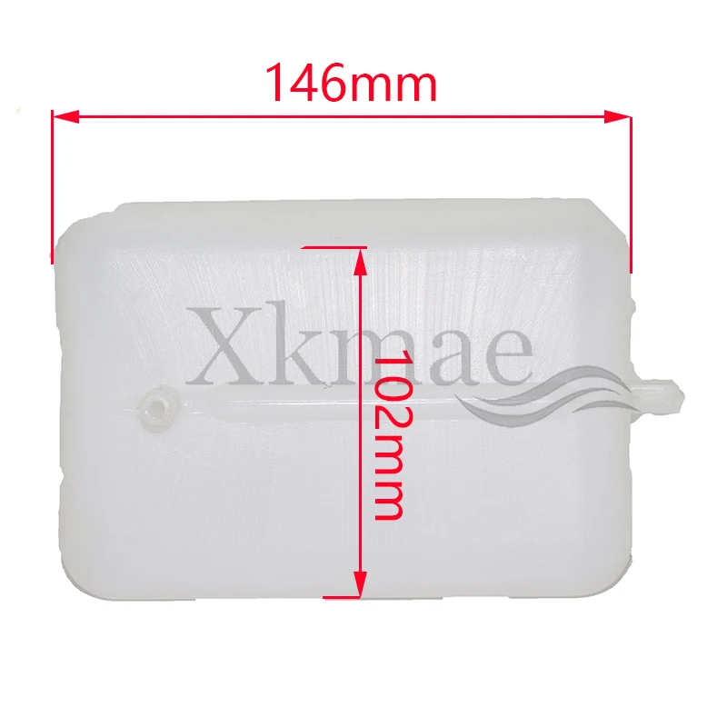 White Plastic Motorcycle Petrol Fuel Tank 1L Oil Filter Gasoline Tanks For 2 Stroke 43cc 47cc 49cc Engine Mini Motor Dirt Bike