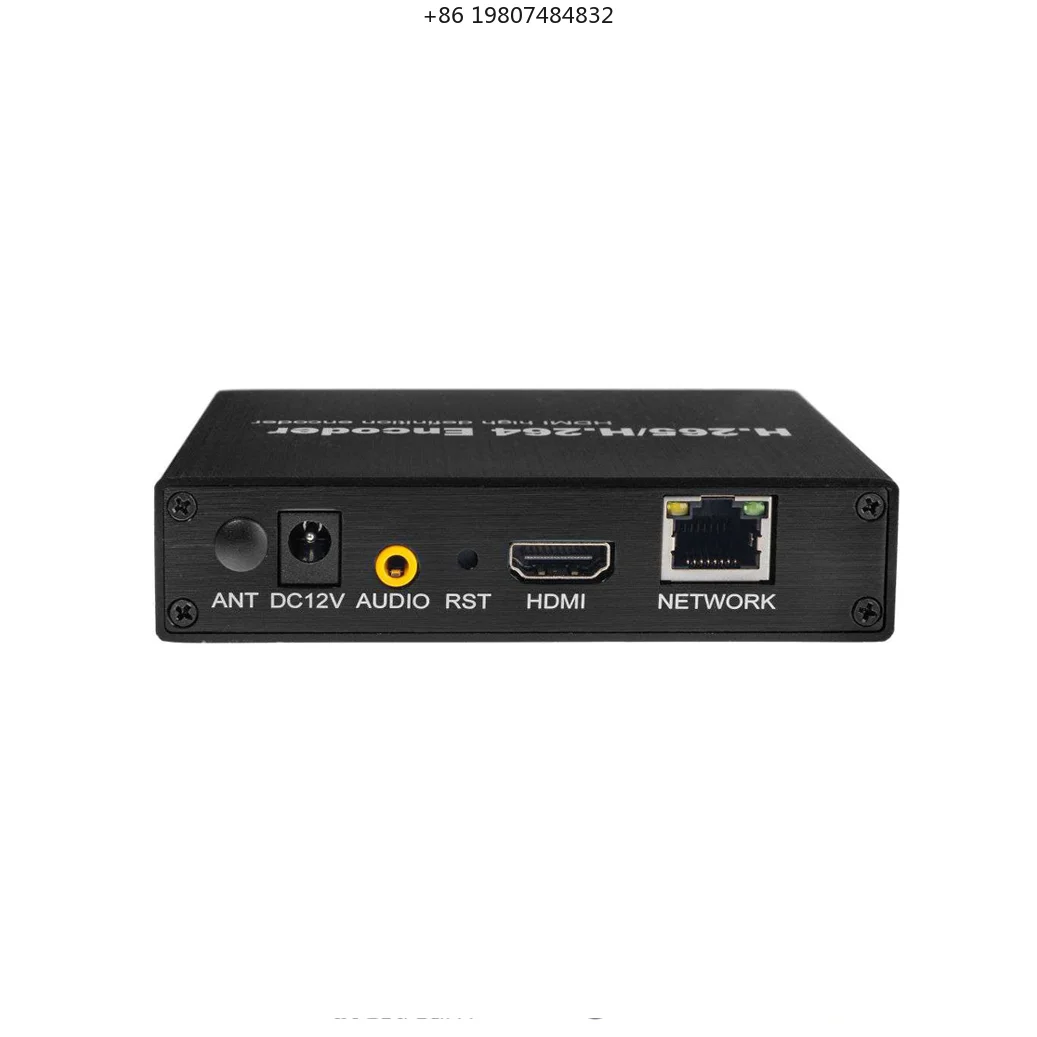 

Broadcast AAC Audio Adjustable Frame Rate H.265 1080P HDM I Encoder with RTMP/RTSP/SRT Streaming Live