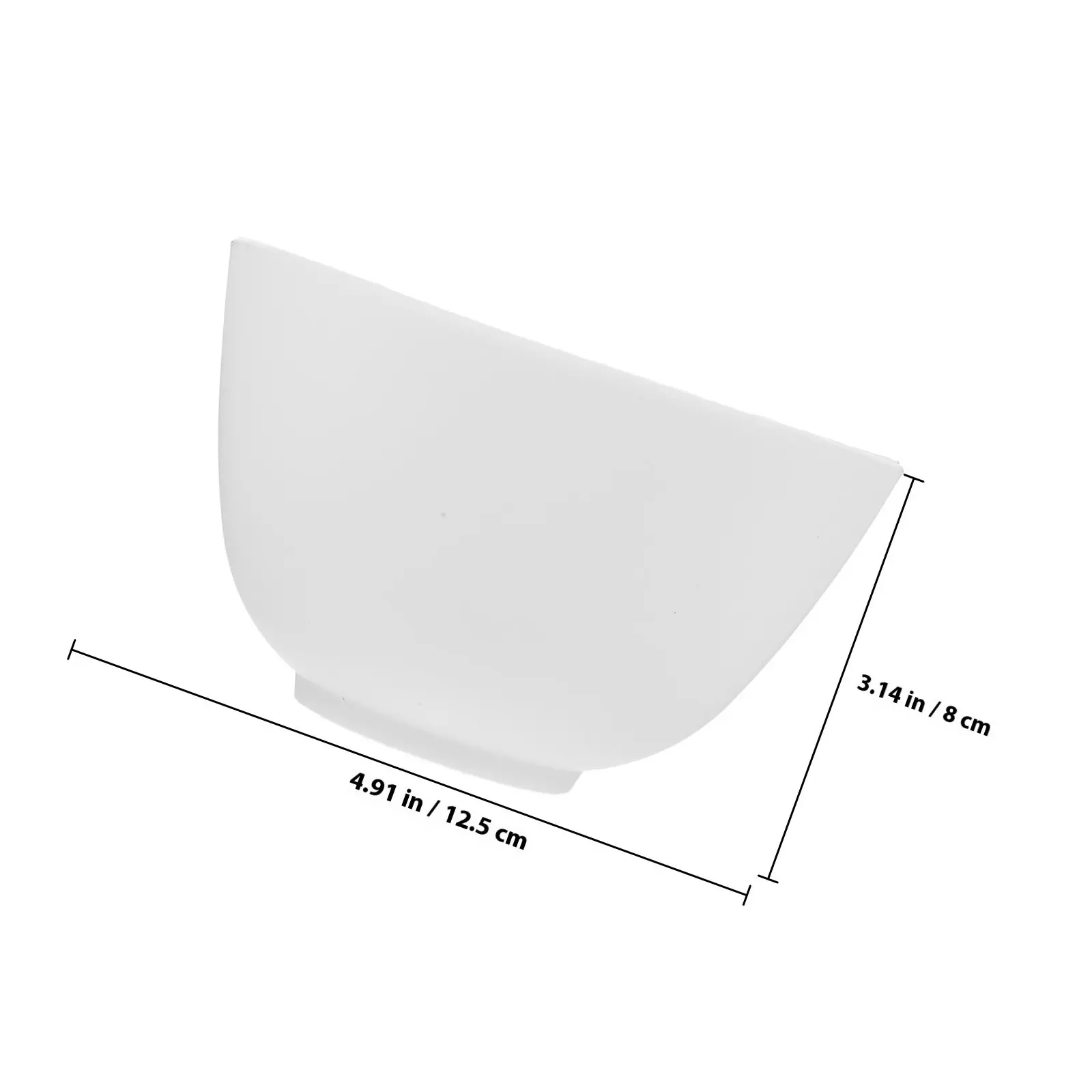 12.5x8cm Silicone Bowl Versatile Flexible Small Prep Bowl Ideal for Chopped Herbs Sauces Baking Soda Pink