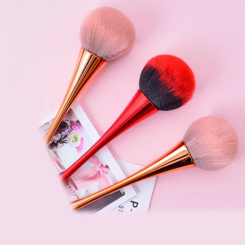 Colorful Powder Blush Brush Make Up Brush Large Cosmetic Face Cont Cosmetic Face Cont Brocha Colorete Make Up Tools Professional