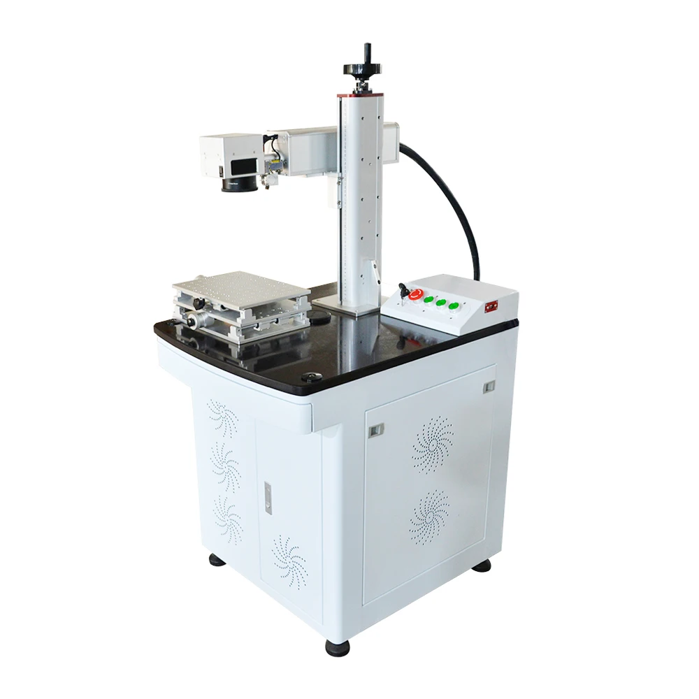 

Desktop 20w 30w 50w 60w 100w Fiber Laser Marker Marking Engraver Laser Engraving Machine