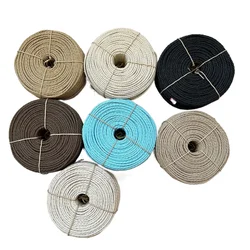 1KG 4.5mm Y Chair Cane Three Strand Waterproof Kraft Paper Rope Woven Furniture Cat Climbing Frame Cushion Material