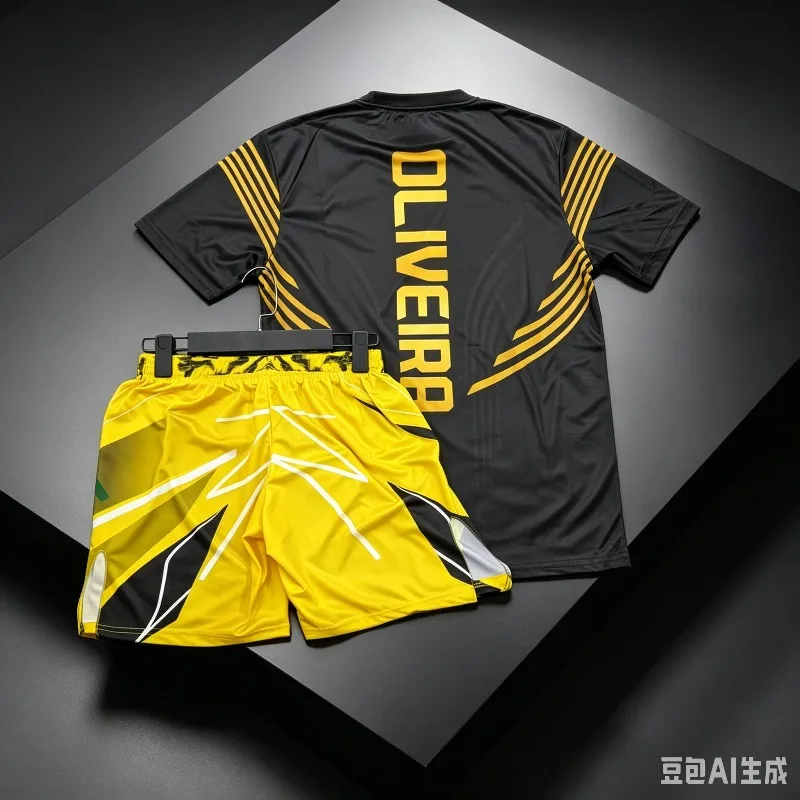 Best-selling Men's and Women's Outdoor Sports Casual Short-sleeved Short-pants Sets; Martial Arts and Boxing Clothing kids