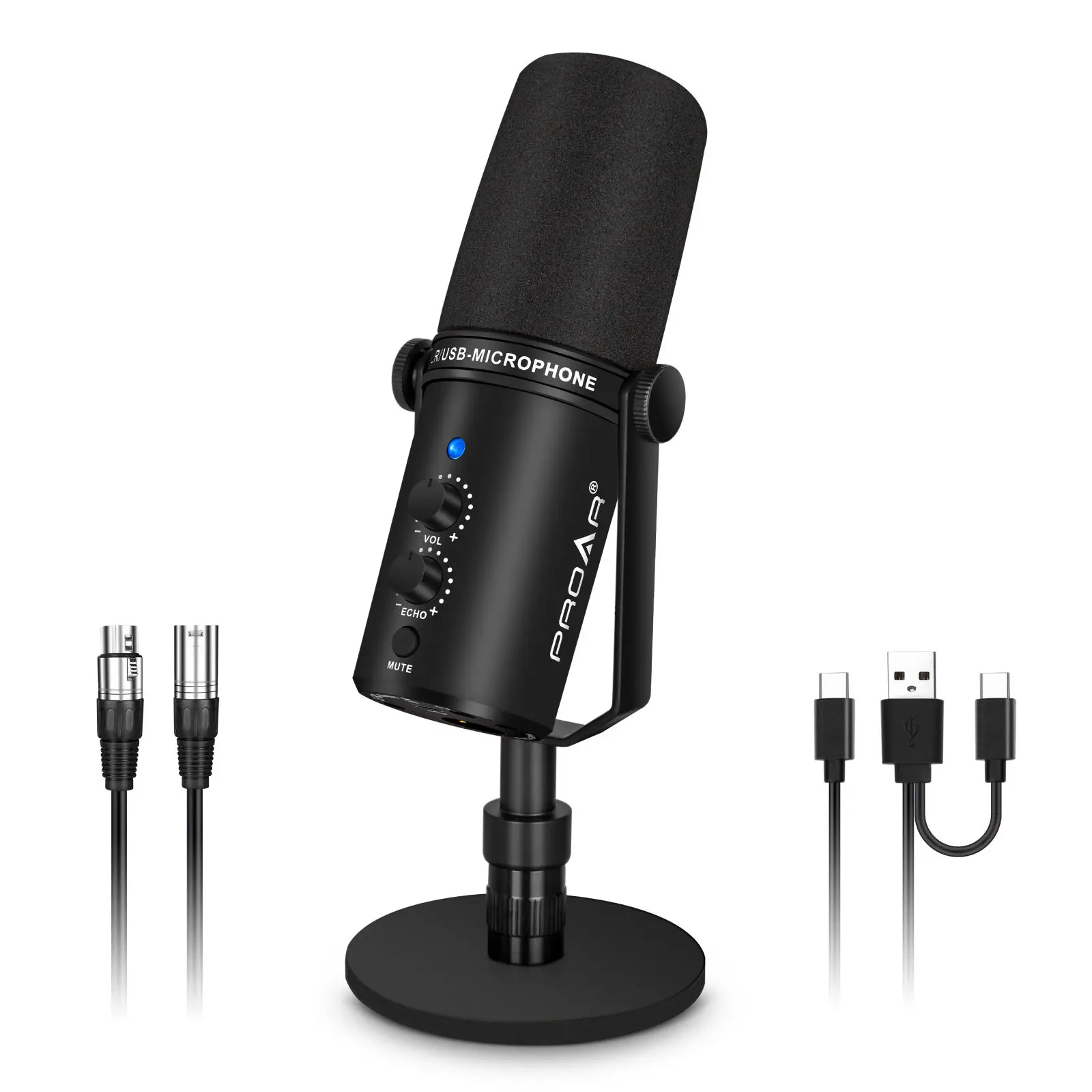 MV7 Smart USB/XLR Dynamic Volume Control For Church And Podcast Studio Recording Live Streaming