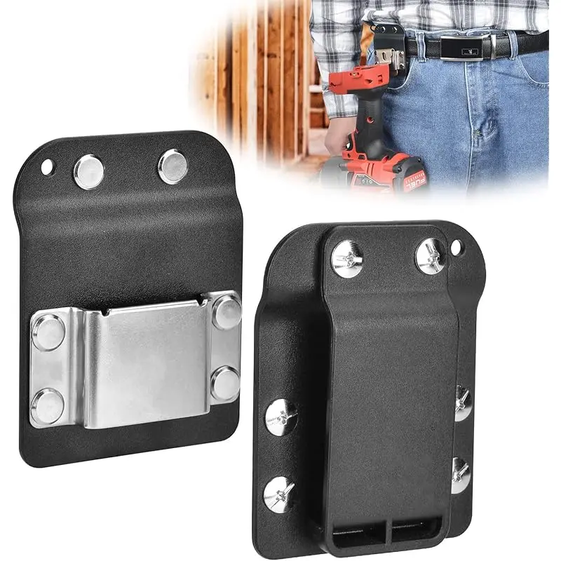 

Держатель для дрели, зажим для ремня для инструментов, портативный крючок, кобура для гвоздезабивателя, аккумуляторная дрель, ударная лента, вешалка, зажим, любые инструменты, прочный