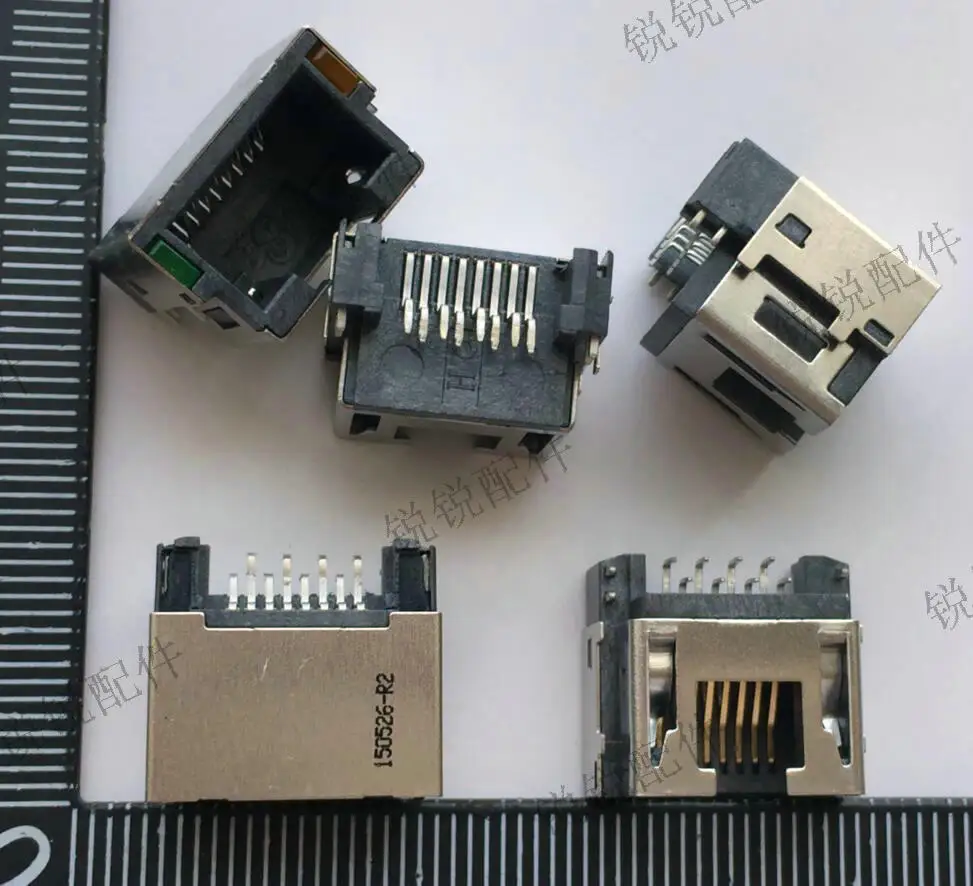 For Lenovo, Acer, Dell notebook, computer RJ45 socket 12 pins, network interface, female seat, network port seat