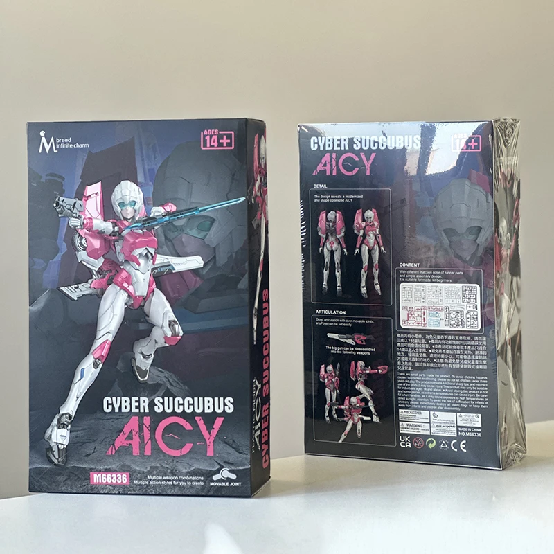 В наличии: M66336 Розовый, M66 – обзор и цена Model Kit Mecha Girl