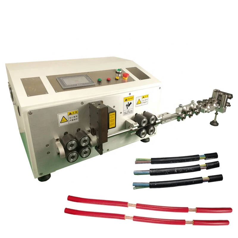 HS-BX08 Wire Stripping Machine for Sheath Wire Stripping Multicore Cable Peeling Solid Wire Stripping and Cutting Machine