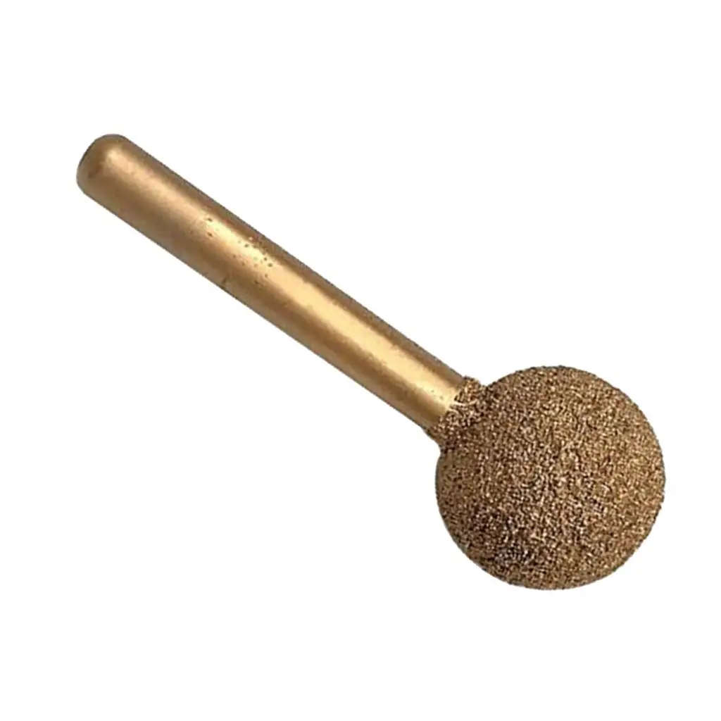 Diamond Mounted Point Ball Burr Grinding Head Alloy Round Shape Tool for Hand Electric Drill
