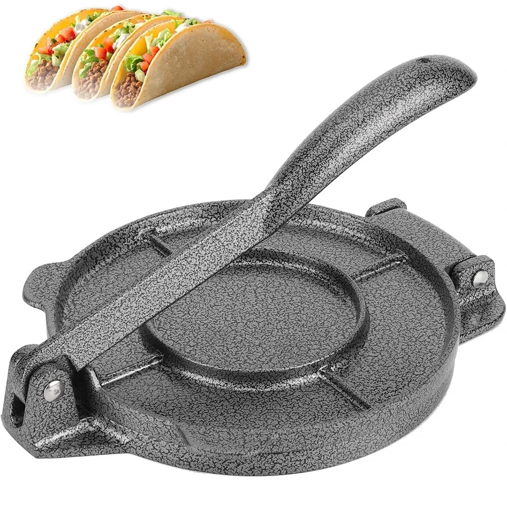 Tortilla Press Heavy Duty Tortilla Pataconera Aluminum Press Flour Dough Flour Rotis Quesadilla Maker
