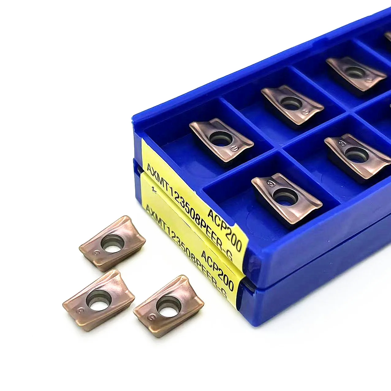 100% original AXMT123508PEER G ACP200 AXMT170508PEER G ACP200 Cemented carbide Insert milling turning tool CNC Milling cutter