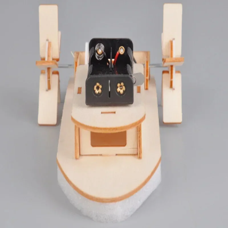 لتقوم بها بنفسك نموذج باخرة خشبية صانع صغير المواد هدية لعبة تجربة علمية مجموعة تجميع المواد التعبئة والتغليف لعبة هدية عيد ميلاد