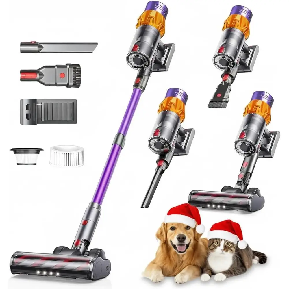 

Пылесос с мощностью 48 кПа/580 Вт и временем работы до 90 минут | Устройство для очистки воздуха с 2 HEPA-фильтрами - настенное, с сенсорным управлением, антибактериальное