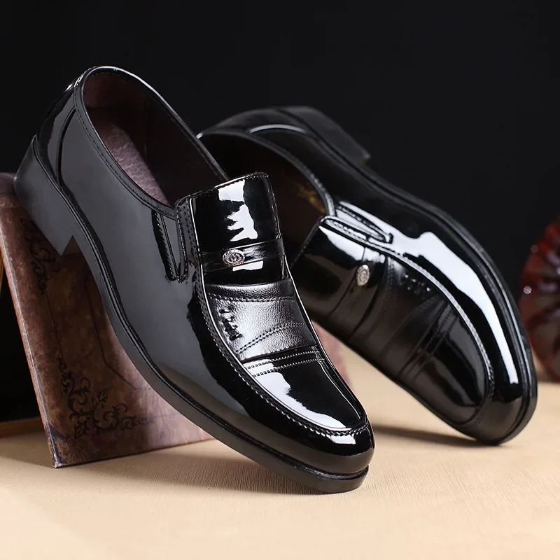 Oxford Shoes for Men Dress Shoes Men Formal  Fashion Round Toe Business Wedding Shoes Dress  Designer  Loafers