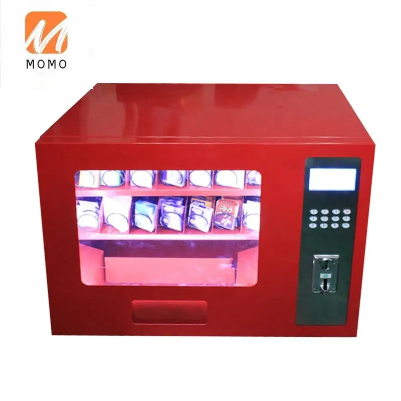 Small combo vending machine, vending dispenser with coin acceptor banknote acceptor credit card reader MDB/DEX