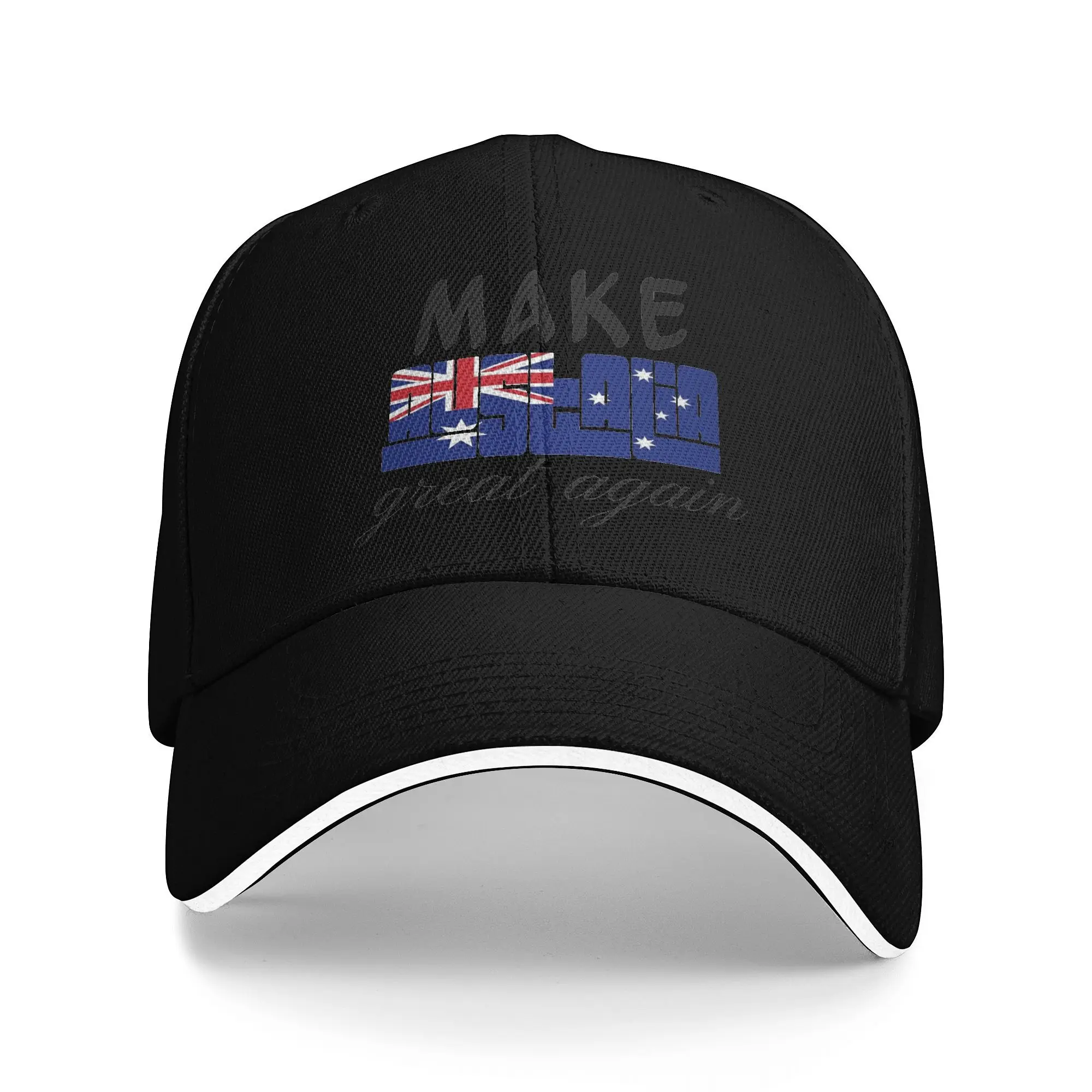 Unisex Make Australia Great Again Hats Trendy Baseball Cap  Dad Hat Golf Headewear Gift