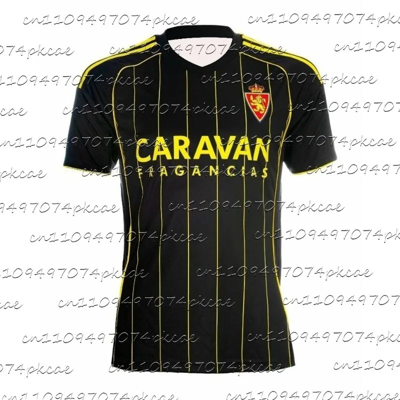 Camiseta de fútbol Real Zaragoza, Camiseta deportiva transpirable de secado rápido para adultos y niños, ropa de entrenamiento para hombres y mujeres de verano
