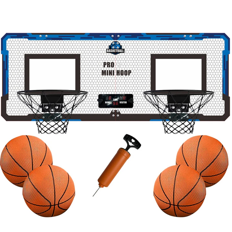 ألعاب الرماية الرياضية الداخلية والخارجية، لعبة كرة السلة المزدوجة للأطفال
