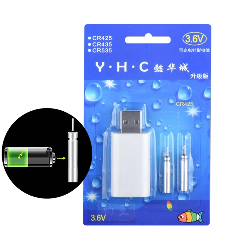 عوامات صيد مضيئة CR425 أدوات عوامة ليلية للمياه العذبة أدوات طفو مضيئة للصيد