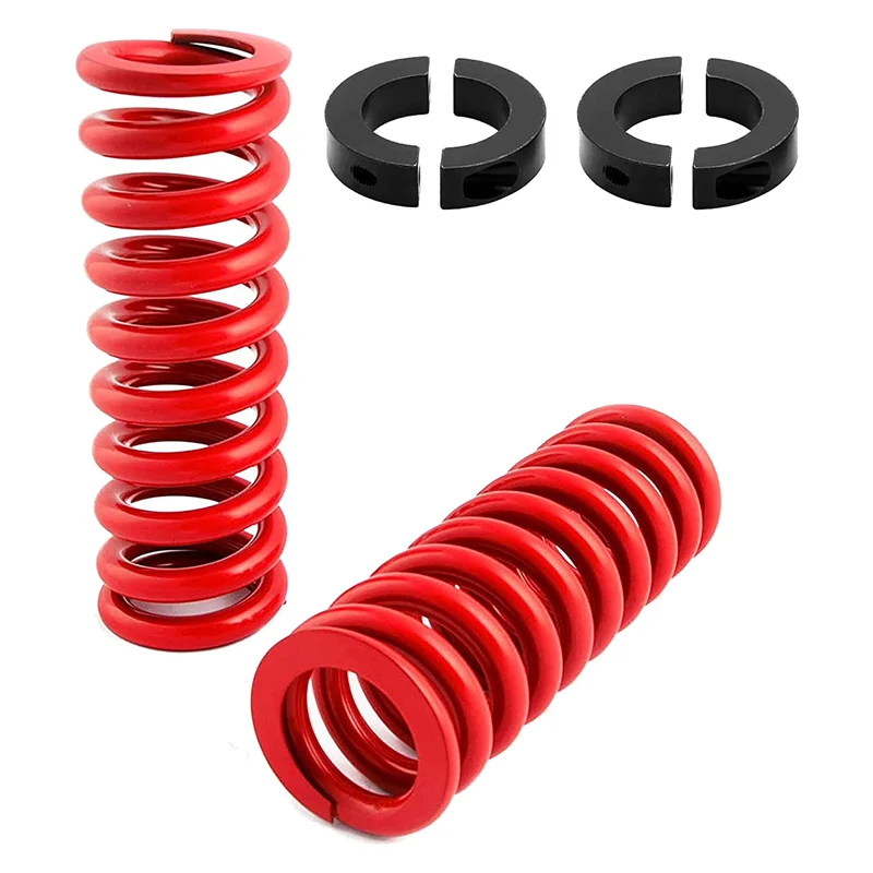 Golf Cart Shock Springs for Yamaha Golf Cart G14, G16, G19, G20, G22,G29 Heavy Duty Rear Suspension Coil Spring Red