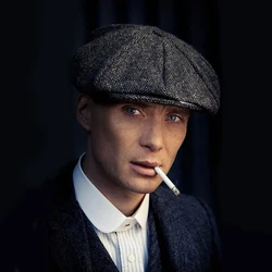 Tailor Brando 30% Herringbone Wool Newsboy Cap! No Blades! Not the Razor Party! Can't Revive Shelby, Can't Dominate Birmingham