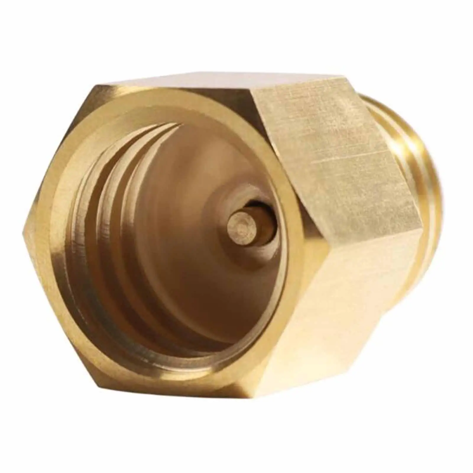 Cylinder Conversion Adapter TR21-4 to TR21-3 Brass Connector for CO2 Soda Maker Tank Bottle Refill Systems
